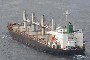 Cargo ship in Ses photo