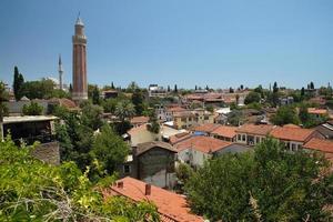 antiguo pueblo de antalya en turkiye foto