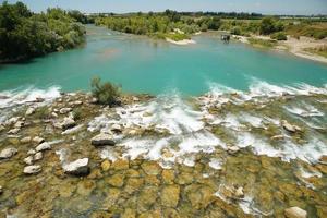 Aksu River in Antalya, Turkiye photo