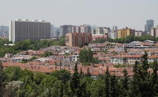 paisaje urbano de ankara, turkiye foto