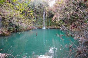 Kursunlu Waterfall in Antalya, Turkiye photo