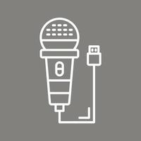 Microphone Vector Icon