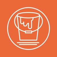 Paint Bucket Vector Icon