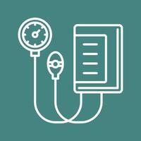 Blood Pressure Gauge Vector Icon