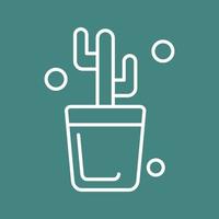 icono de vector de cactus