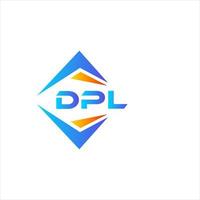 DPL abstract technology logo design on white background. DPL creative initials letter logo concept. vector