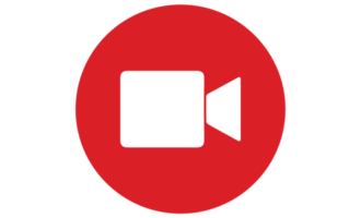 video camera symbol. png video camera icon symbol. illustration on transparent background PNG