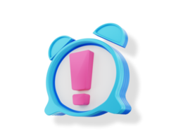 Alarm 3D icon png