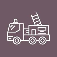 Fire Truck Vector Icon