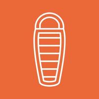 Sleeping Bag Vector Icon