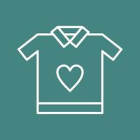 T Shirt Vector Icon