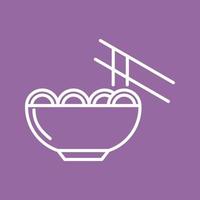 Chinese food Vector Icon