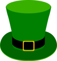 sombrero verde duende png