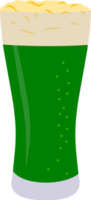 Glass of Green Beer png