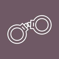 Handcuffs Vector Icon