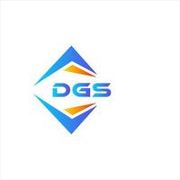 DGS abstract technology logo design on white background. DGS creative initials letter logo concept. vector