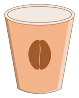 coffee cup sticker png