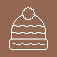 Winter Hat Vector Icon