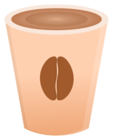 kaffekopp klistermärke png