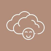 Cloudy Vector Icon