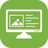 Unique Content Planning Vector Icon