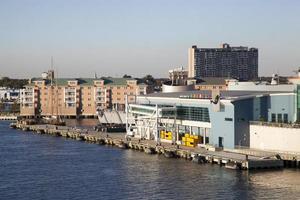 Norfolk Town Cruise Ship Terminal At Dusk photo