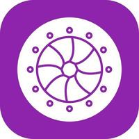 Unique Optical Diaphram Vector Icon