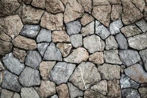 Stone wall background and texture with space photo