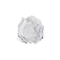 paper ball on isolate white background photo