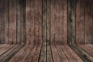 Wood background perspcetive and texture with space. photo