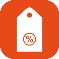 Unique Discount Tag II Vector Icon