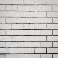 white brick wall background and texture photo