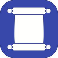 Scroll of Paper Vector Icon