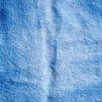 Blue towel texture and background photo