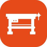 Work Bench Vector Icon