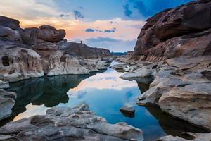 amazing sam phan bok and grand canyon in Ubon, Thailand. photo