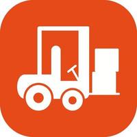 Forklifter Vector Icon