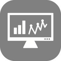 Online Stats Vector Icon