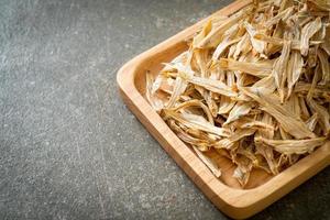 dried small crispy fish photo