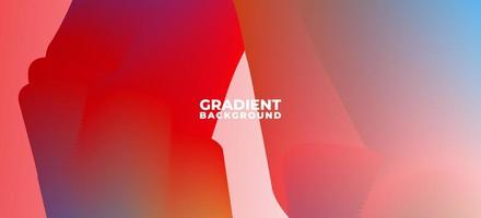 Abstract gradient background for banner free vector