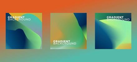 Abstract gradient background for poster free vector