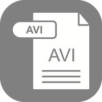 AVI Vector Icon