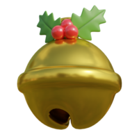 Natal sinos em transparente fundo png