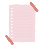 note paper png file