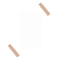 Nota carta png file