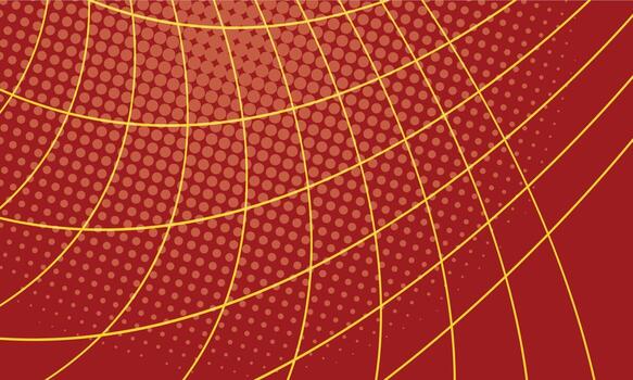 Simple Lines Background with Halftone Element vector