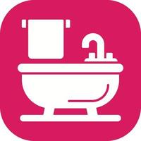 Bathtub Vector Icon