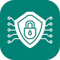 Cyber Security Vector Icon