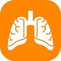 Lungs Vector Icon