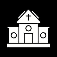 icono de vector de iglesia